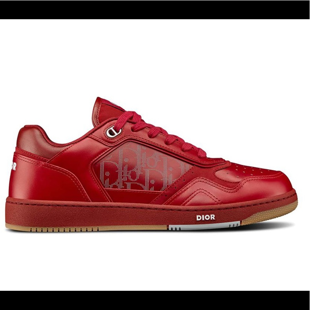 Red Dior B27 Sneakers